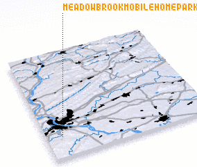 3d view of Meadowbrook Mobile Home Park