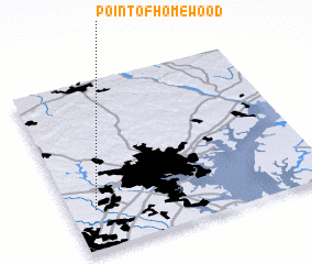 3d view of Point of Homewood