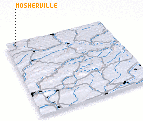 3d view of Mosherville