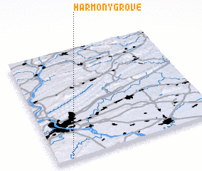 3d view of Harmony Grove