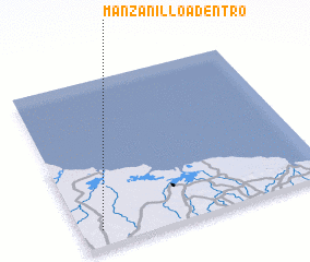 3d view of Manzanillo Adentro