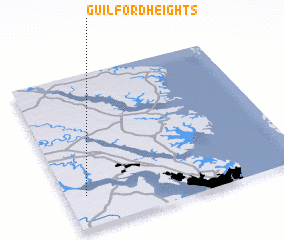 3d view of Guilford Heights