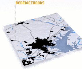 3d view of Benedict Woods