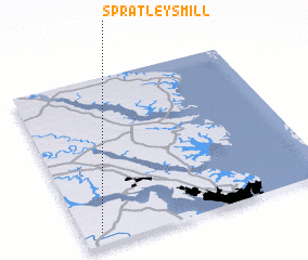 3d view of Spratleys Mill