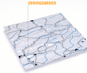 3d view of Spring Garden