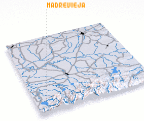 3d view of Madre Vieja