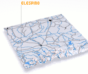 3d view of El Espino