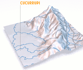 3d view of Cucurrupí