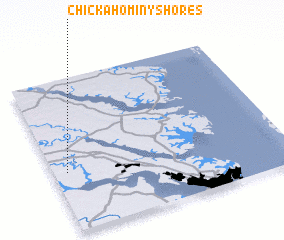 3d view of Chickahominy Shores
