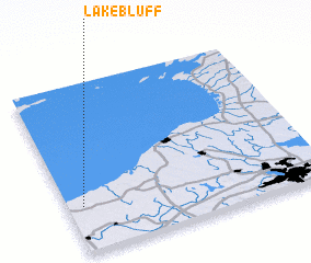 3d view of Lake Bluff