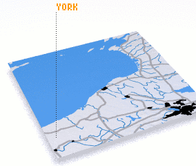 3d view of York