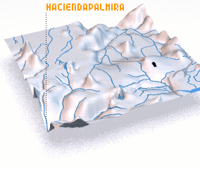 3d view of Hacienda Palmira