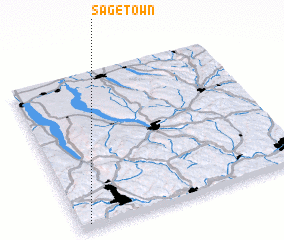 3d view of Sagetown