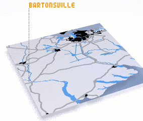 3d view of Bartonsville