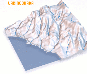 3d view of La Rinconada