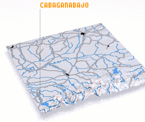 3d view of Cabagán Abajo