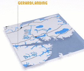 3d view of Gerard Landing