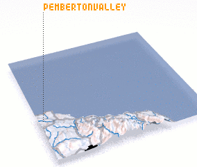 3d view of Pemberton Valley