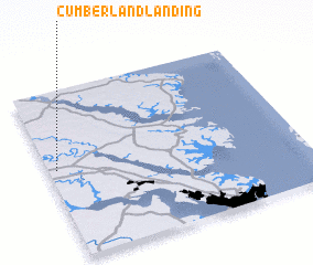 3d view of Cumberland Landing