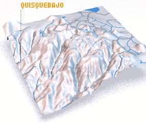 3d view of Quisque Bajo