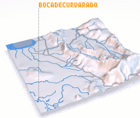 3d view of Boca de Curvaradó