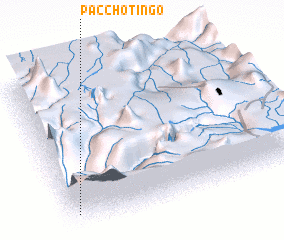 3d view of Paccho Tingo