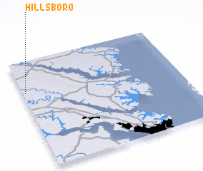 3d view of Hillsboro