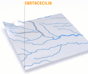 3d view of Santa Cecilia