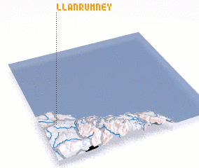 3d view of Llanrumney