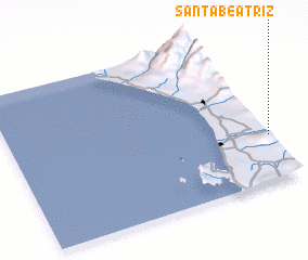 3d view of Santa Beatriz