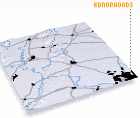 3d view of Ednor Woods