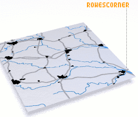 3d view of Rowes Corner