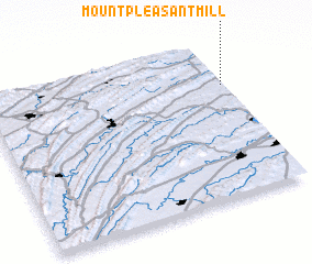 3d view of Mount Pleasant Mill