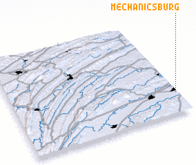 3d view of Mechanicsburg