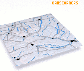 3d view of Oaks Corners