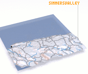 3d view of Simmers Valley