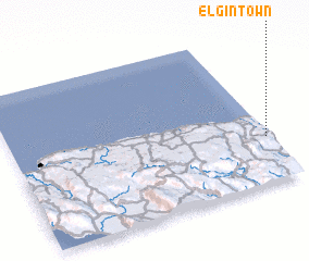 3d view of Elgin Town