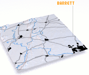 3d view of Barrett