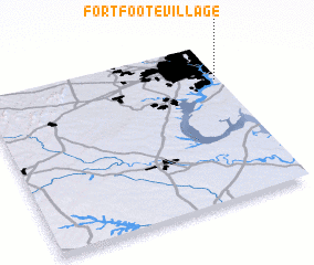 3d view of Fort Foote Village