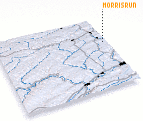 3d view of Morris Run