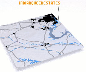 3d view of Indian Queen Estates