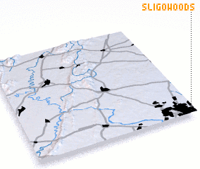 3d view of Sligo Woods