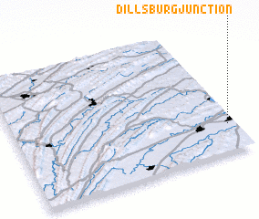 3d view of Dillsburg Junction