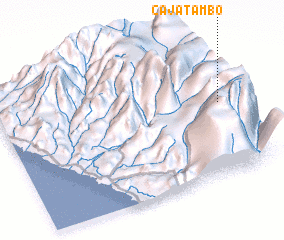 3d view of Cajatambo