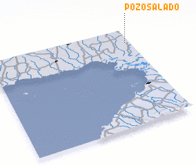 3d view of Pozo Salado