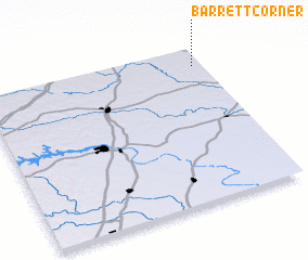 3d view of Barrett Corner