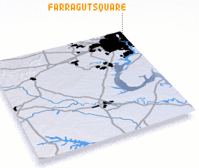 3d view of Farragut Square