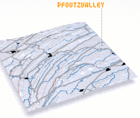 3d view of Pfoutz Valley