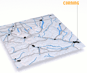 3d view of Corning