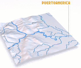 3d view of Puerto América